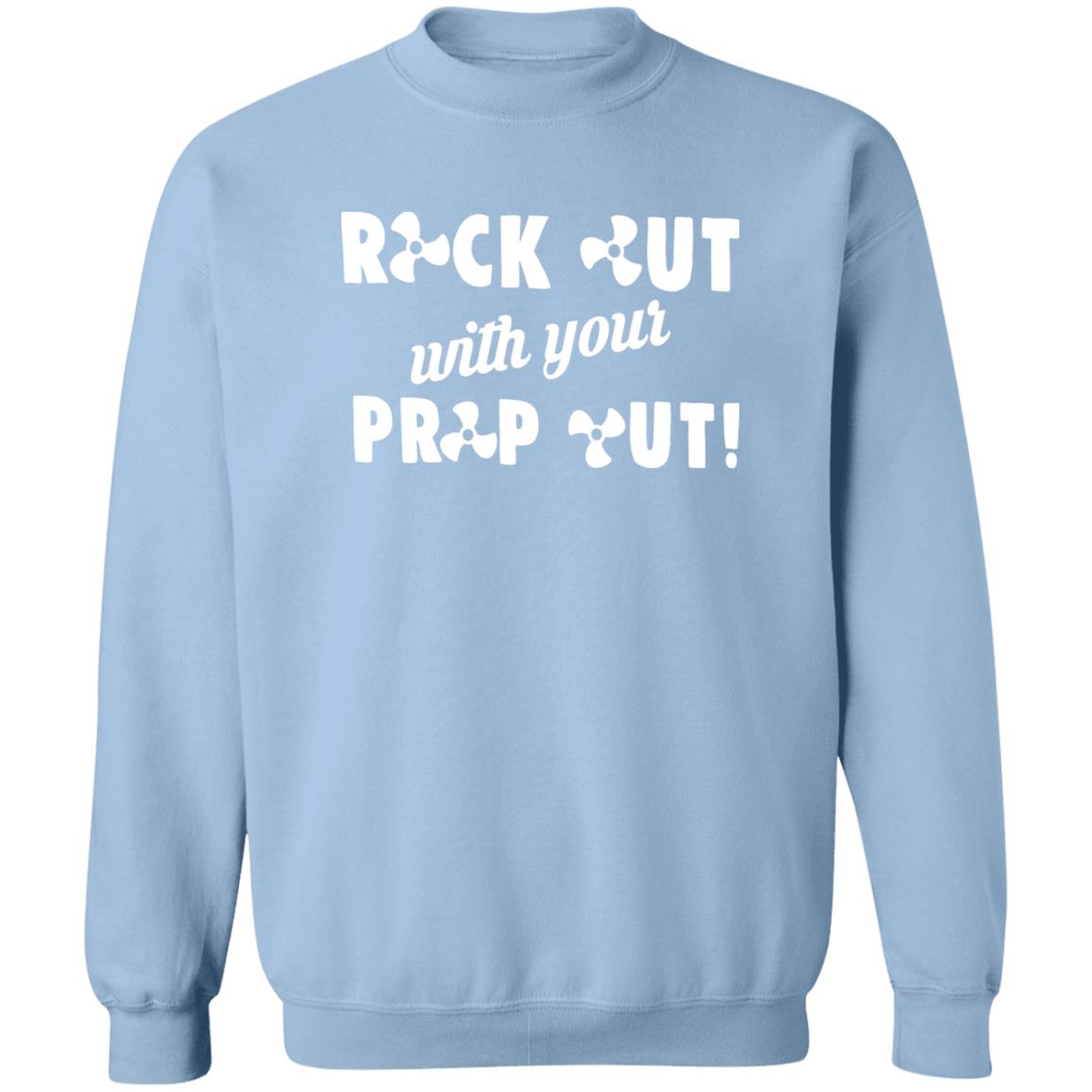 HRCL FL - Rock Out with your Prop Out - 2 Sided G180 Crewneck Pullover Sweatshirt