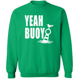 ***2 SIDED***  HRCL FL - Yeah Buoy - 2 Sided G180 Crewneck Pullover Sweatshirt