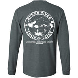 ***2 SIDED***  HRCL FL - Boat.... Bust Out Another Thousand - 2 Sided G540 LS T-Shirt 5.3 oz.