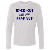 HRCL FL - Navy Rock Out with your Prop Out - 2 Sided NL3601 Men's Premium LS
