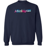 Michigan 3 G180 Crewneck Pullover Sweatshirt
