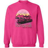 ***2 SIDED***  Pontoon Hair HRCL LL 2 Sided G180 Crewneck Pullover Sweatshirt