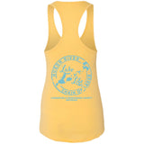 Living the Dream at the Lake HRCL LL 2 Sided NL1533 Ladies Ideal Racerback Tank
