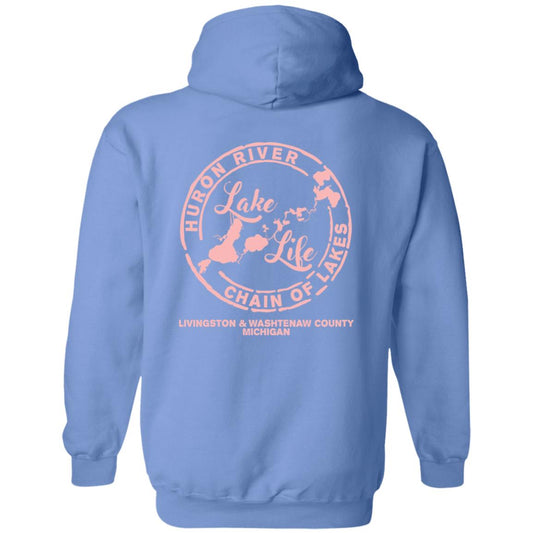 ***2 SIDED***  Lake Bum HRCL LL 2 Sided G185 Pullover Hoodie