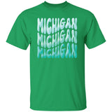 Michigan - Turquoise Colors G500 5.3 oz. T-Shirt