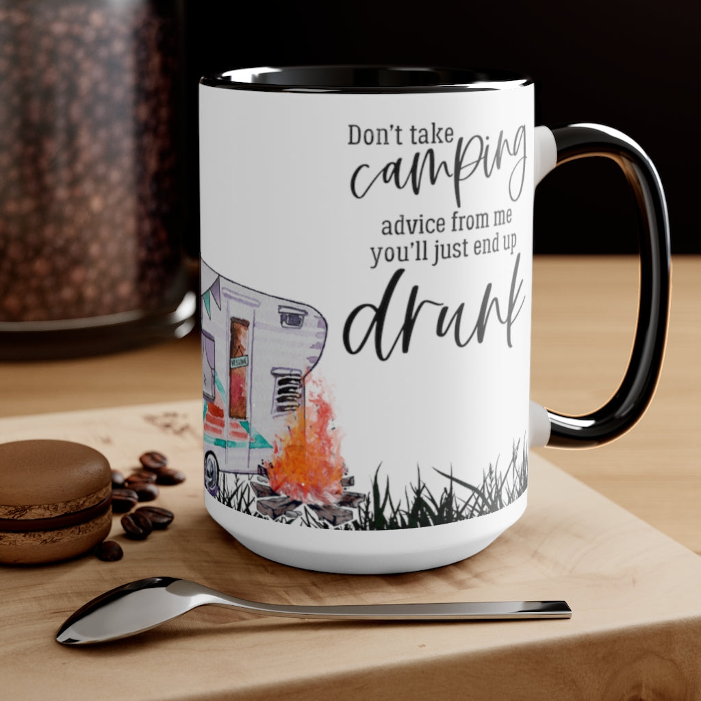 Camping Advice - 15oz Mug