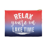 Accessory Pouch (Flat Bottom) - Relax You're on Lake Time - HRCL LL