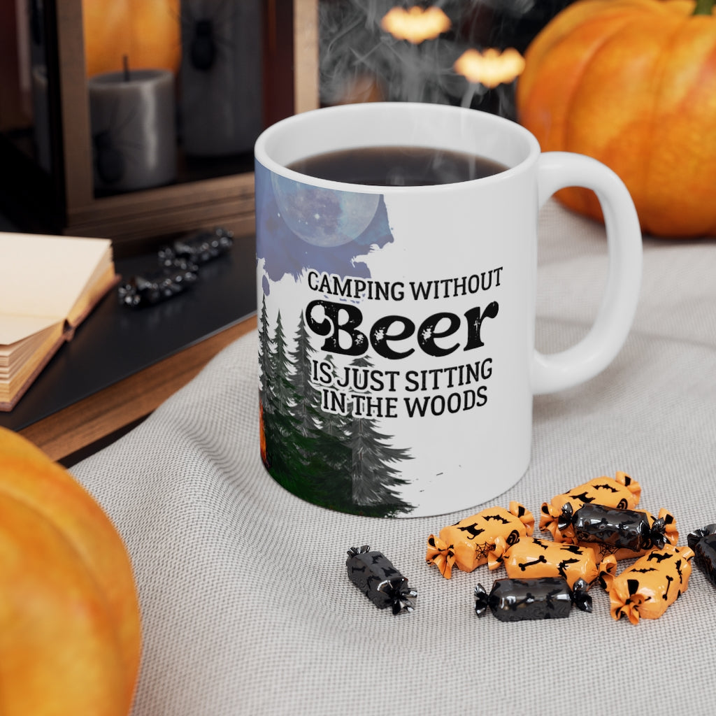 Camping Without Beer 11oz Mug