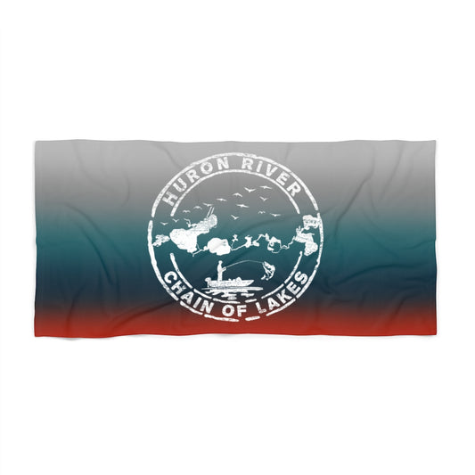 Beach Towel - HRCL Fishing Logo - HRCL FL