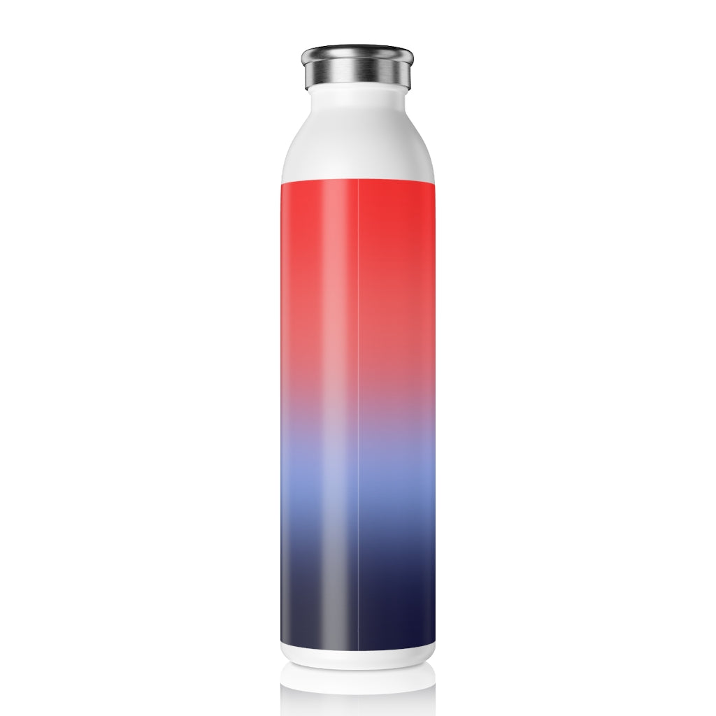 Slim Water Bottle - HRCL Fishing Logo