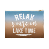 Accessory Pouch (Flat Bottom) - Relax You're on Lake Time - HRCL LL