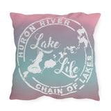 ***2 SIDED***  Outdoor Pillows - Lake Life - HRCL LL