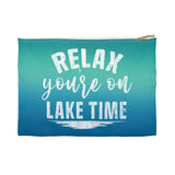 Accessory Pouch (Flat Bottom) - Relax You're on Lake Time - HRCL LL