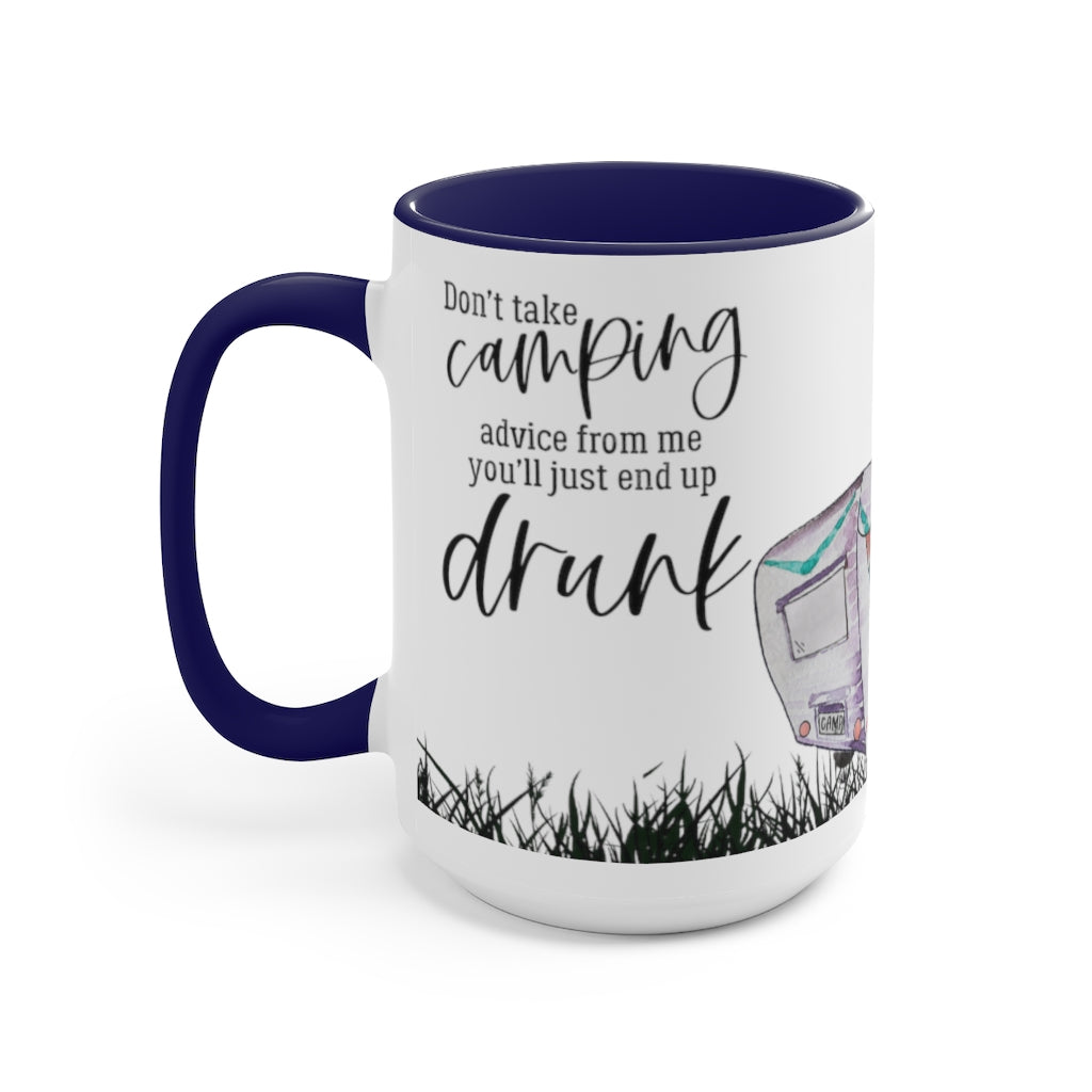 Camping Advice - 15oz Mug