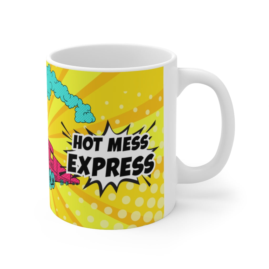 Hot Mess Express Pop Art 11oz Mug