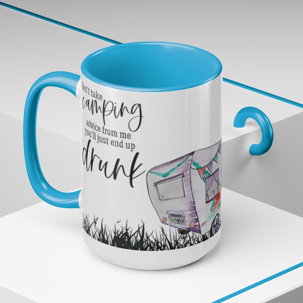 Camping Advice - 15oz Mug