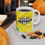 Ship Faced Pop Art 11oz Mug