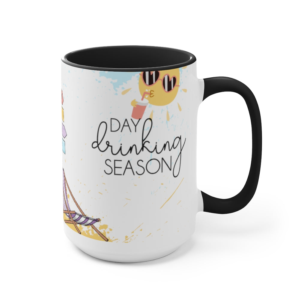 Day Drinking Season 15oz Mug